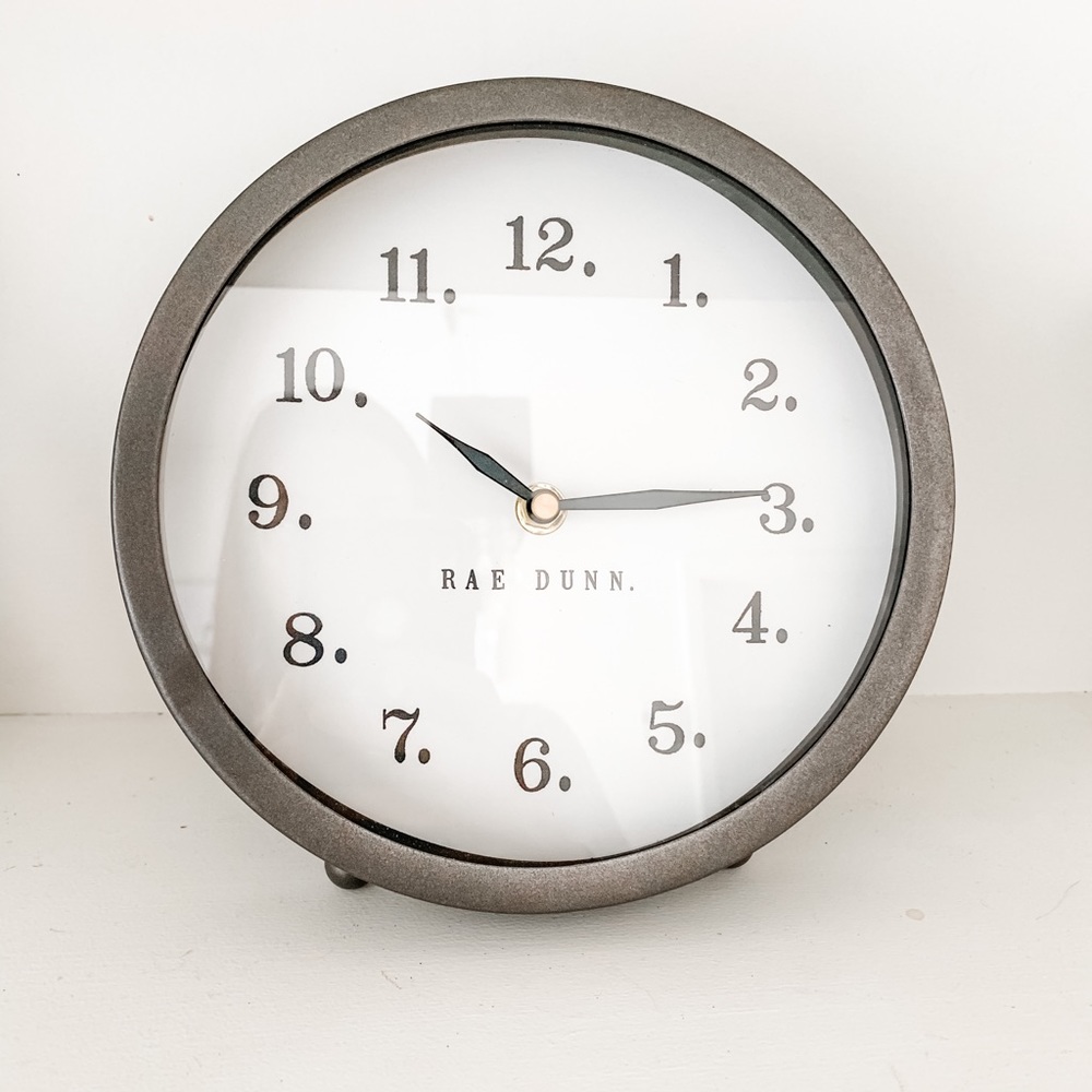 Rae Dunn clock